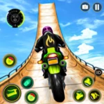 bike stunt hero android application logo